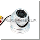 JK-615 SD Серебряная: компактная антивандальная купольная камера