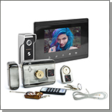 Комплект цветной видеодомофон Eplutus EP-7200 и электромеханический замок Anxing Lock – AX066