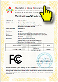 сертификат на видеорегистраторы SKYBEST